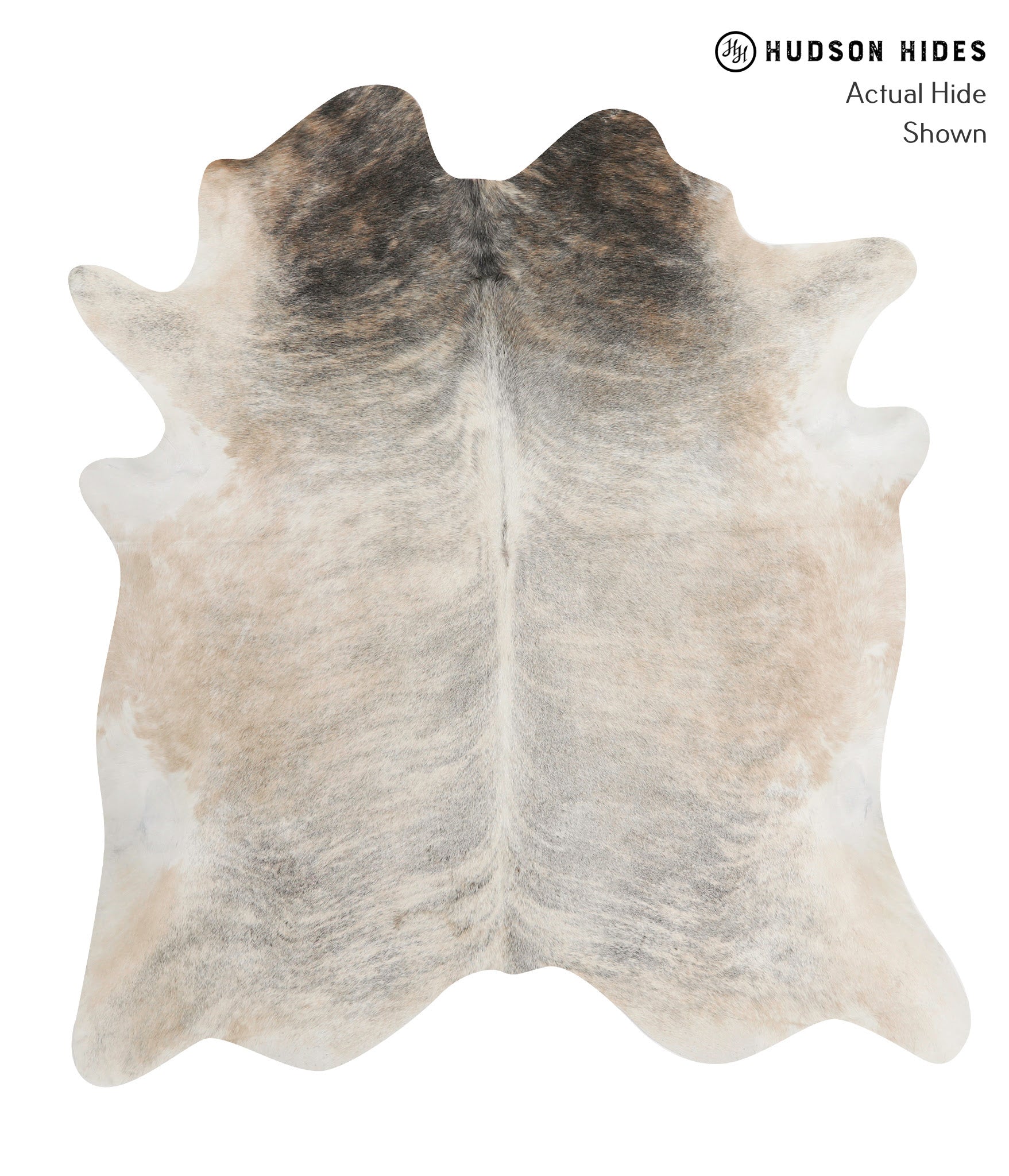 Grey Brindle Cowhide Rug #85509