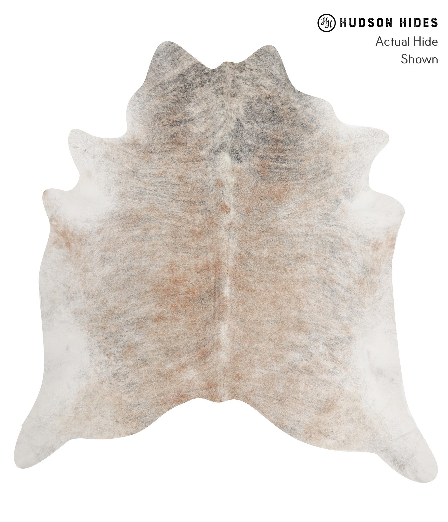 Light Brindle Cowhide Rug #85604