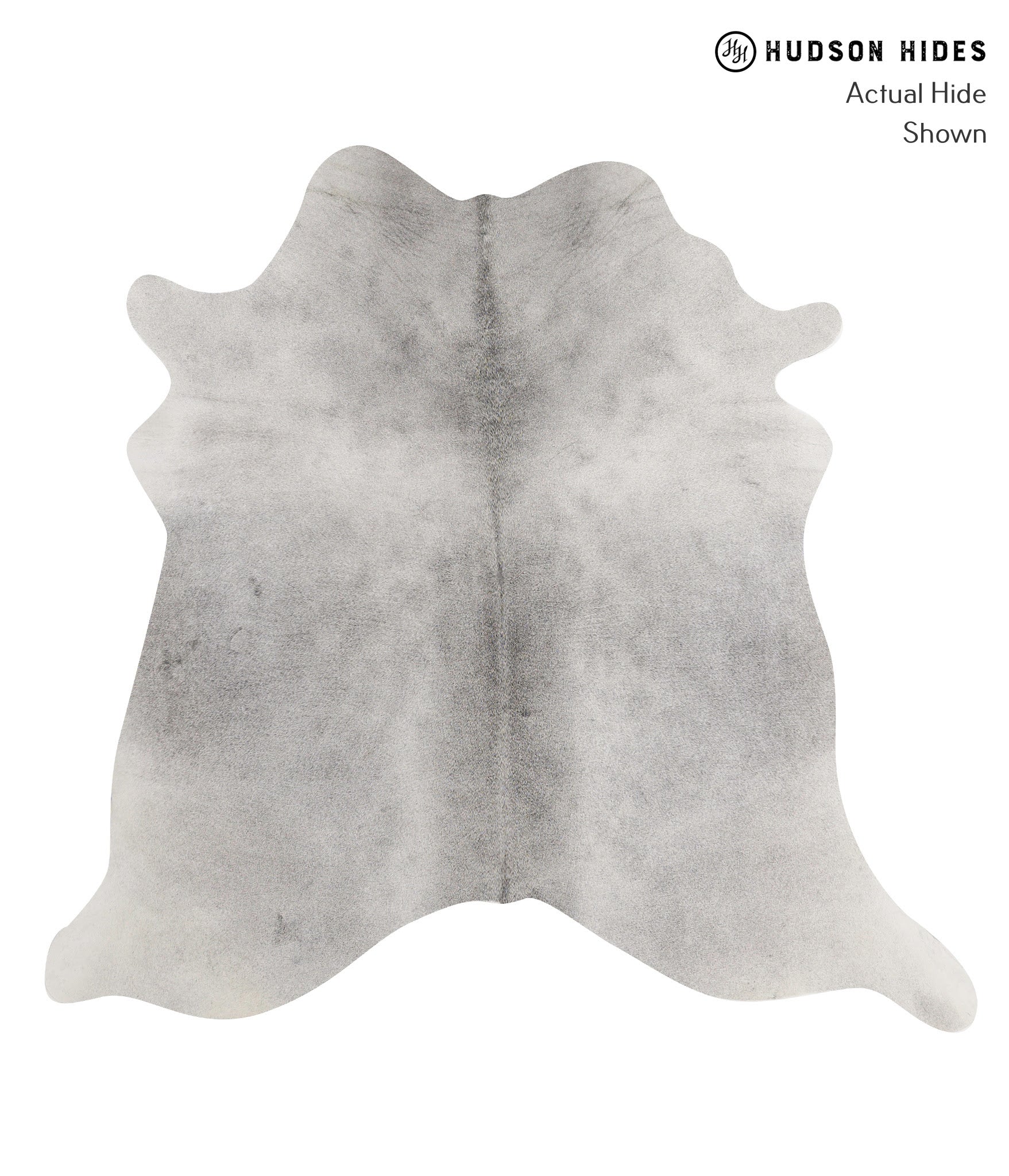 Medium Grey Cowhide Rug #85619