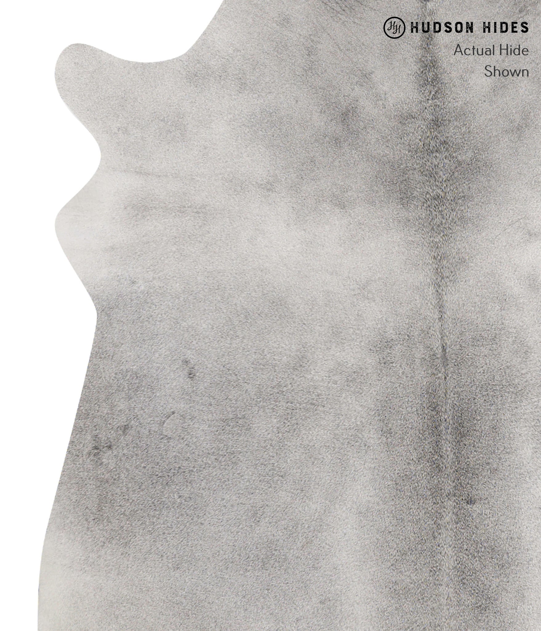 Medium Grey Cowhide Rug #85619