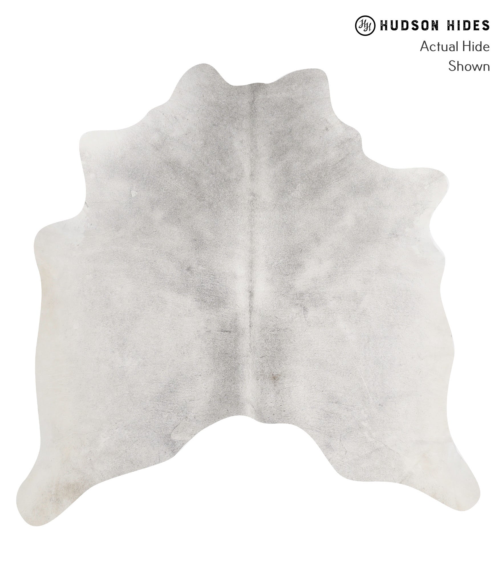 Medium Grey Cowhide Rug #85668