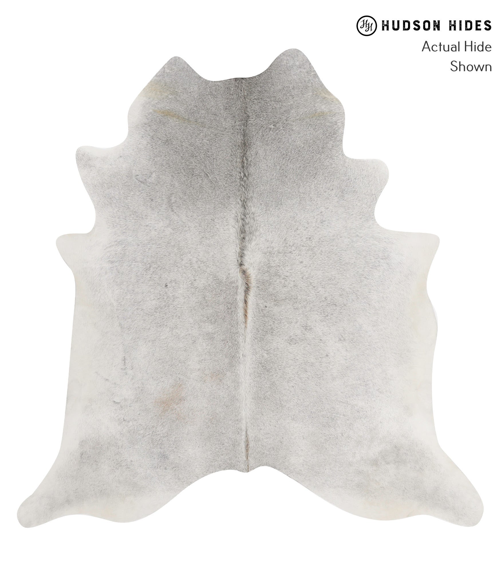 Medium Grey Cowhide Rug #85669