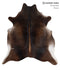 Dark Grey X-Large Brazilian Cowhide Rug 7'3