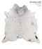 Salt and Pepper Black XX-Large Brazilian Cowhide Rug 7'4