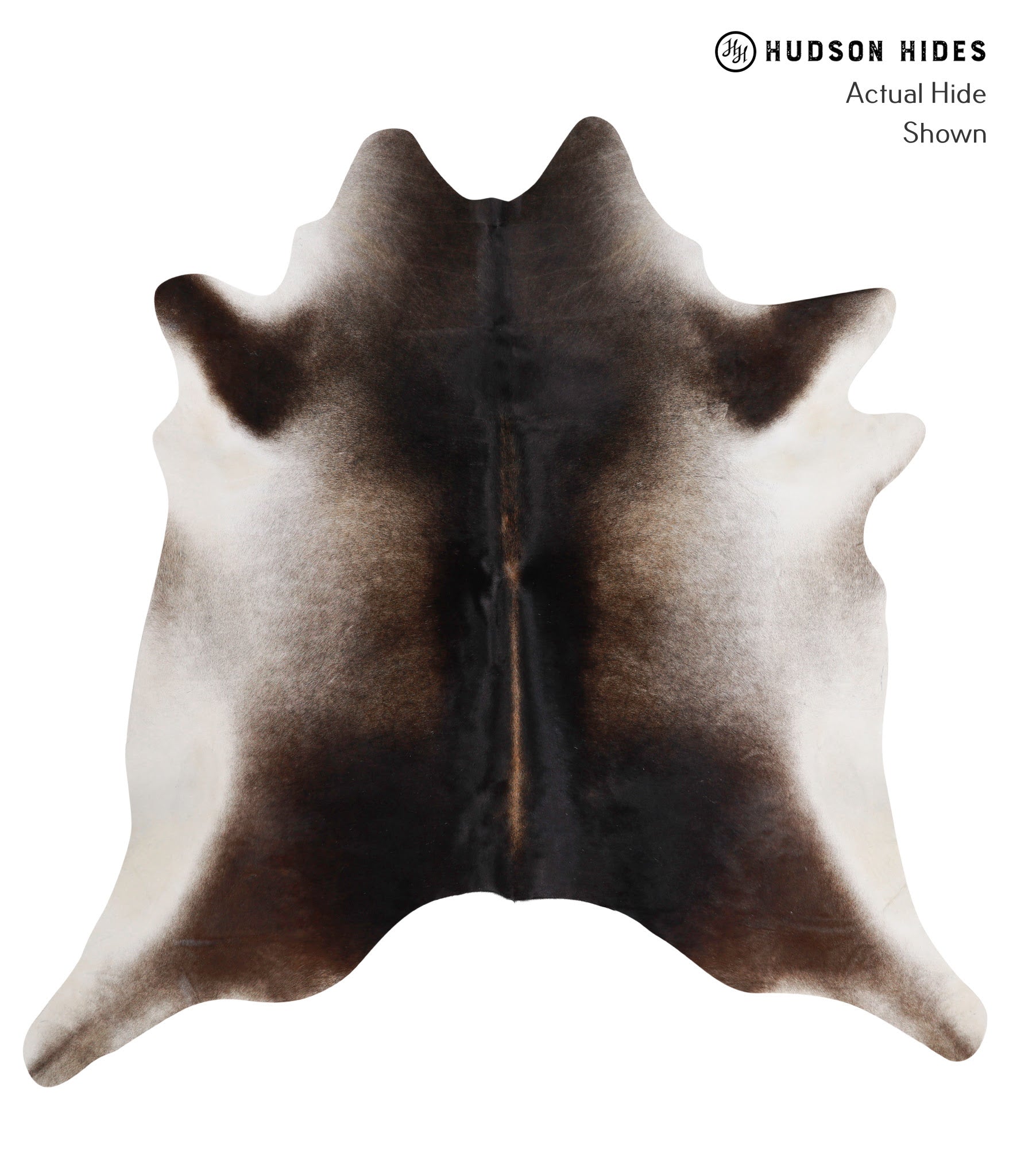 Dark Grey Cowhide Rug #86136