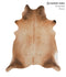 Light Caramel X-Large Brazilian Cowhide Rug 7'2