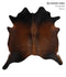 Chocolate Large Brazilian Cowhide Rug 6'4