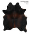 Chocolate Large Brazilian Cowhide Rug 6'6