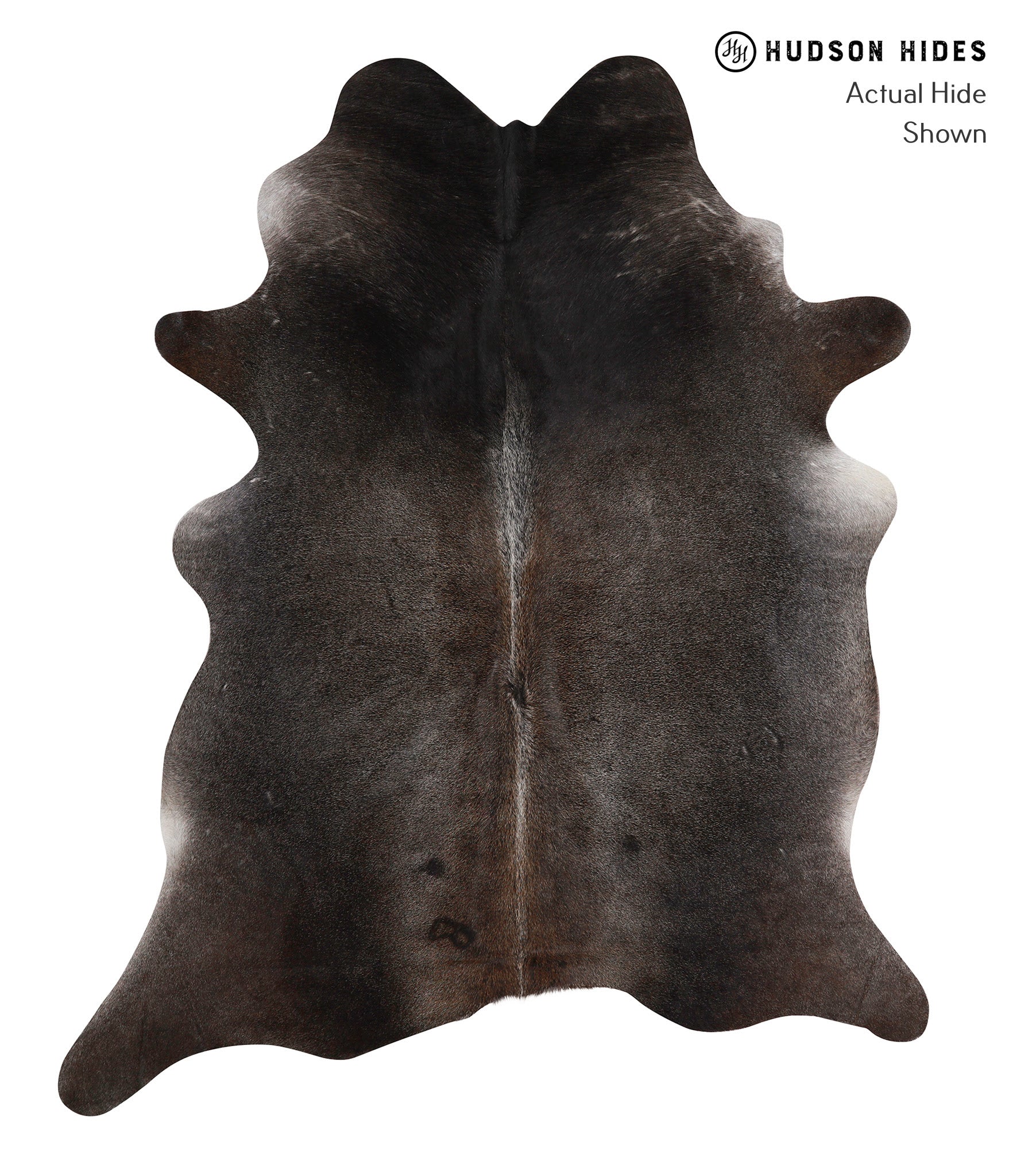 Dark Grey Cowhide Rug #86430