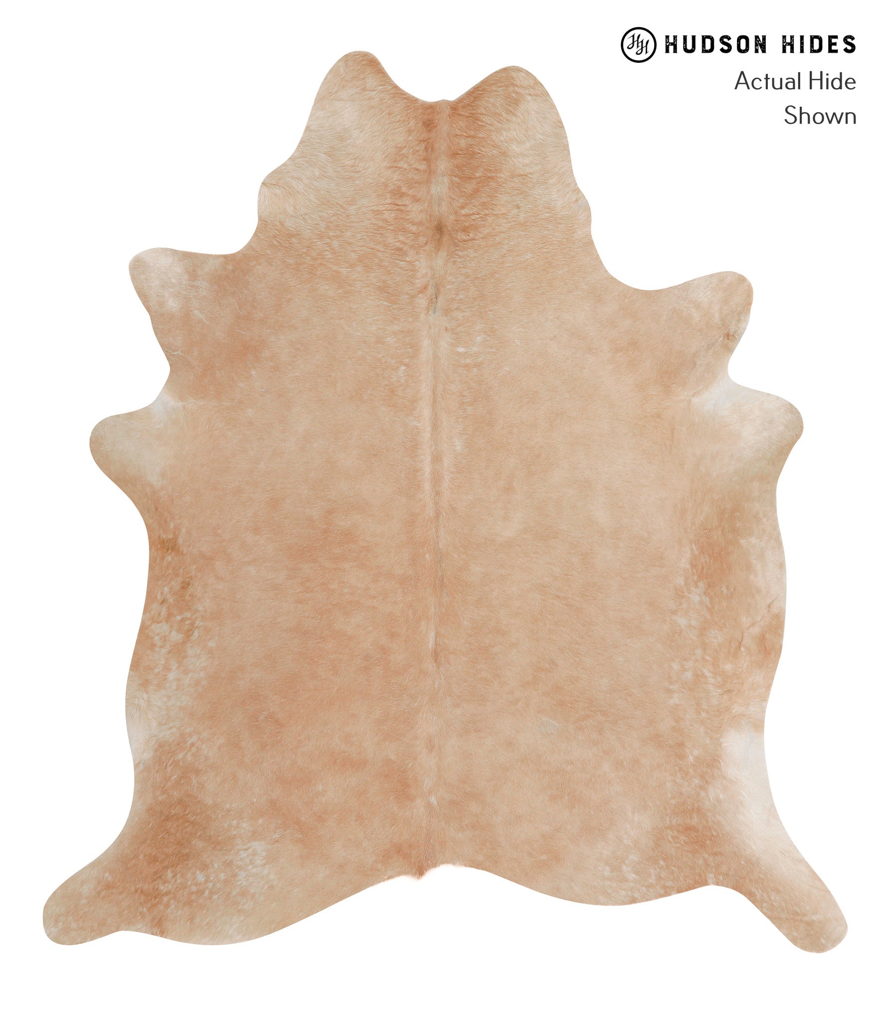 Beige Cowhide Rug #86431