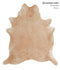 Beige X-Large Brazilian Cowhide Rug 6'8