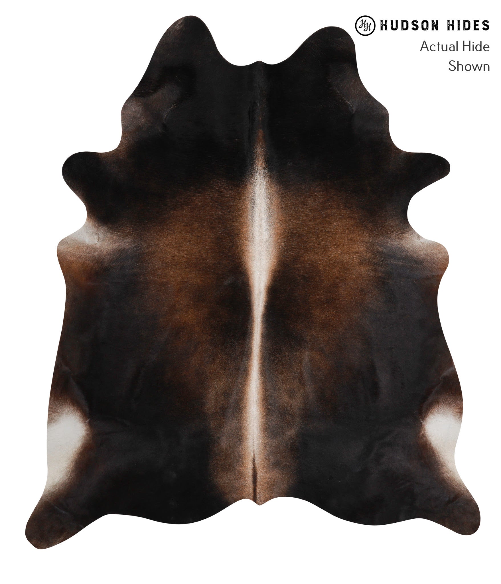 Dark Grey Cowhide Rug #86438