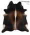 Dark Grey X-Large Brazilian Cowhide Rug 6'11