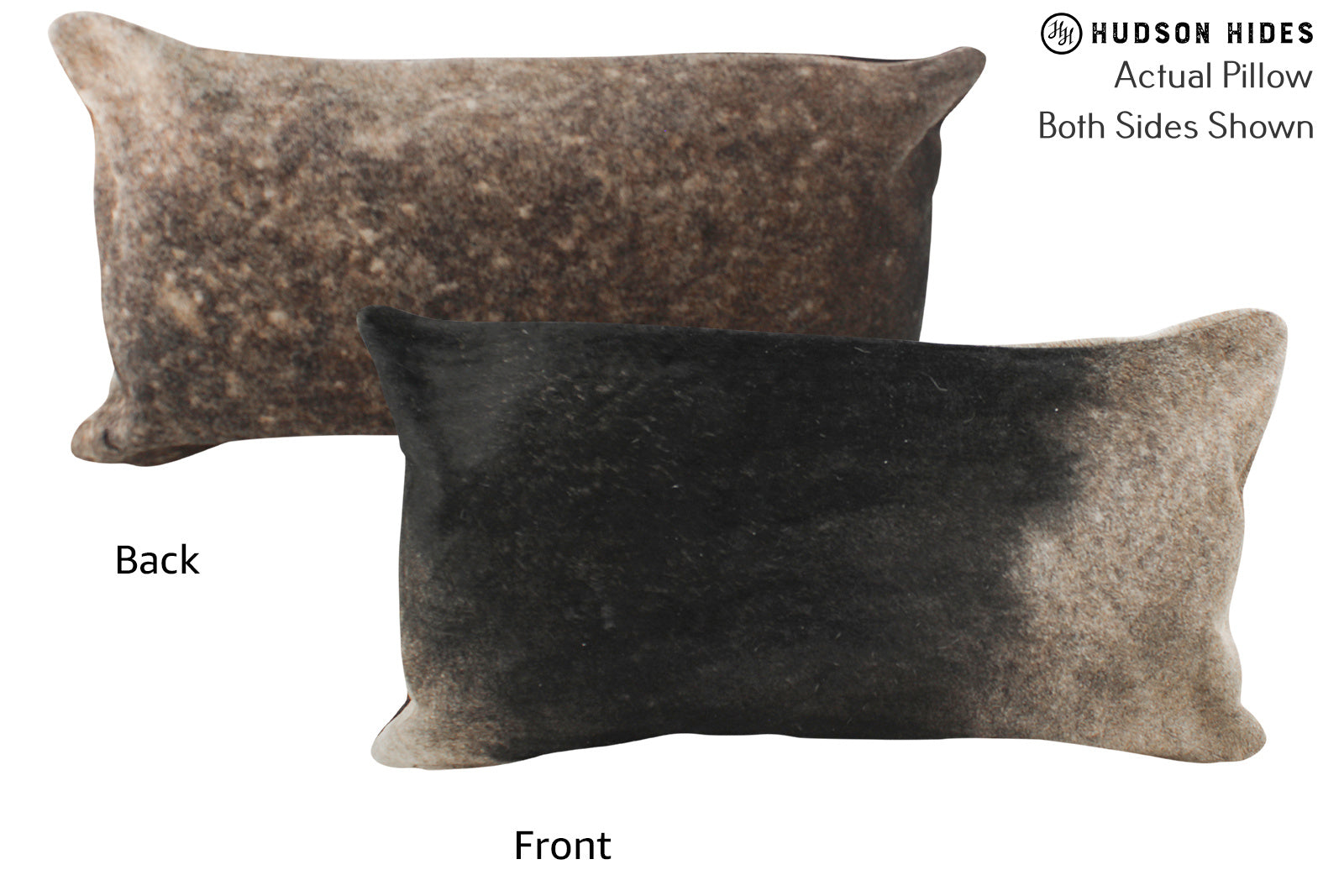 Grey Cowhide Pillow #86489