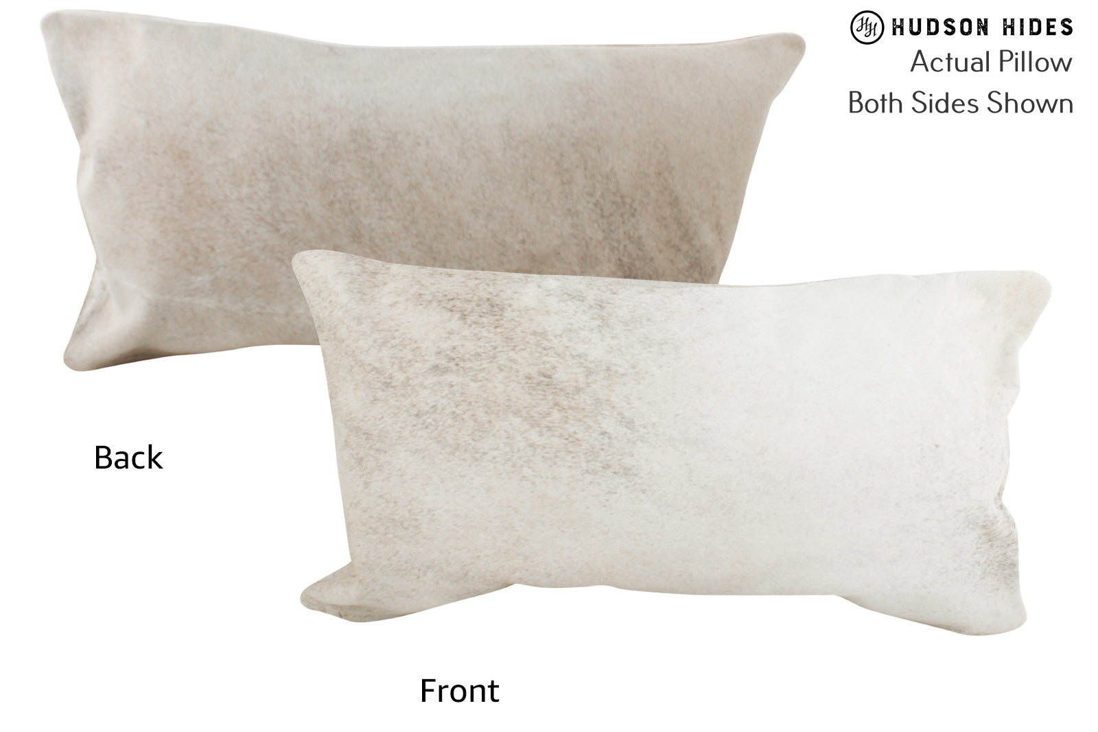 Grey Cowhide Pillow #86493