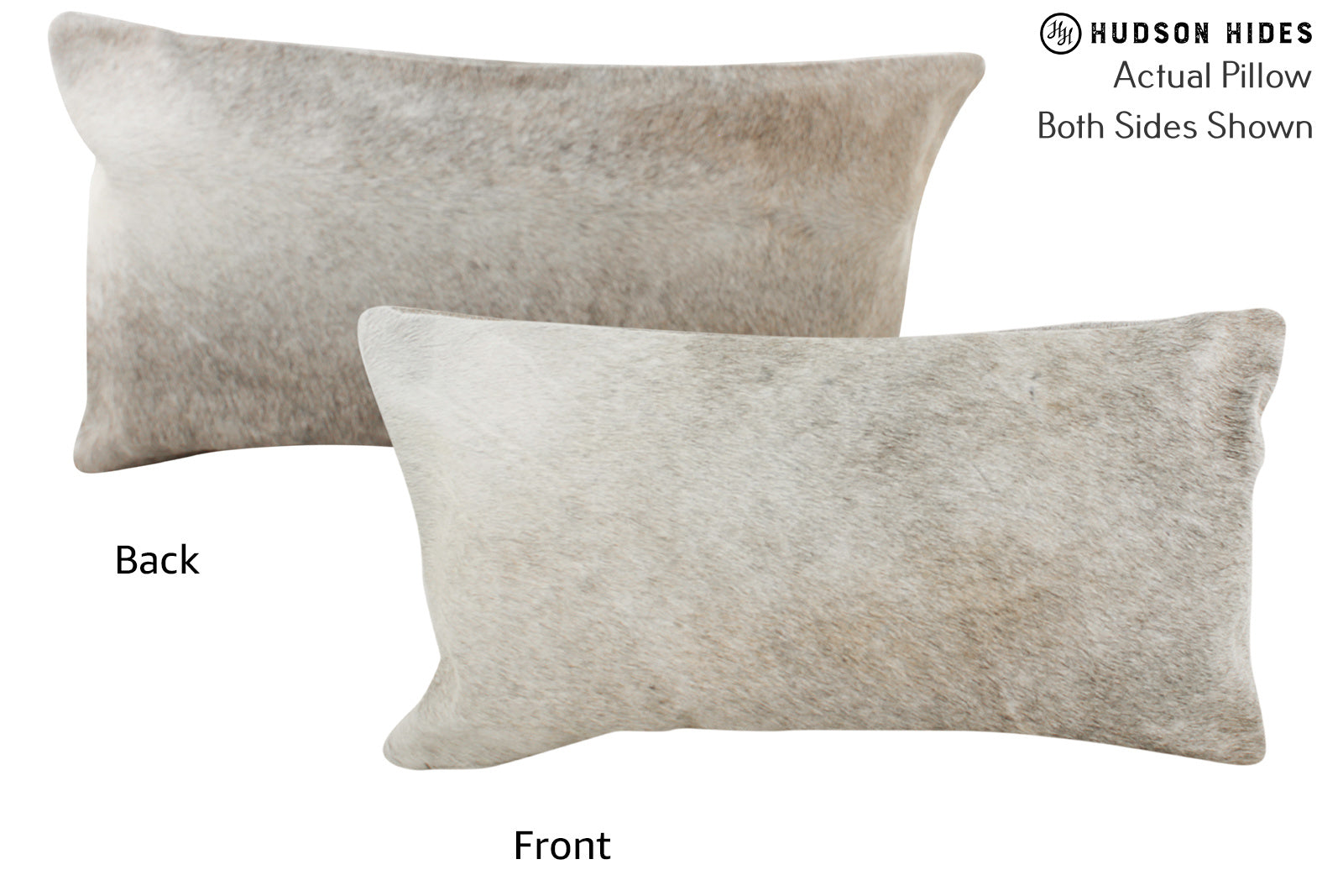 Grey Cowhide Pillow #86497