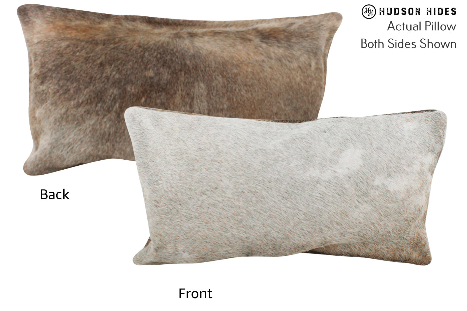 Grey Cowhide Pillow #86518