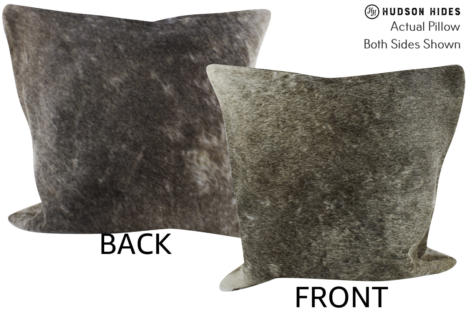 Taupe Cowhide Pillow #86625