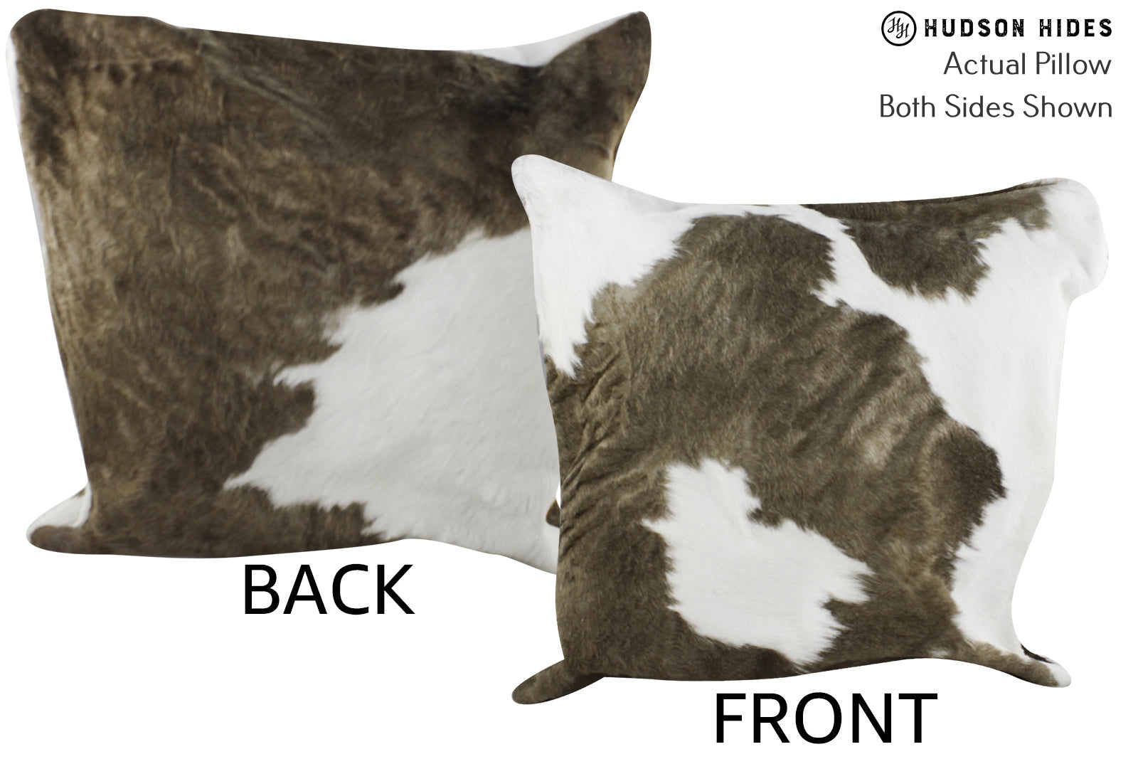 Taupe Cowhide Pillow #86652