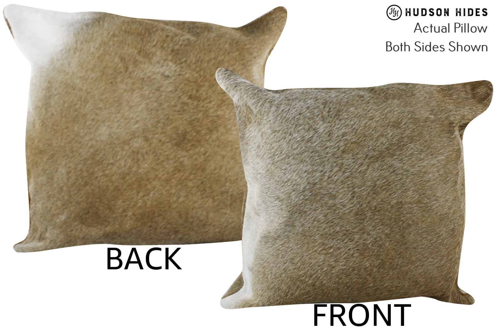 Taupe Cowhide Pillow #86676