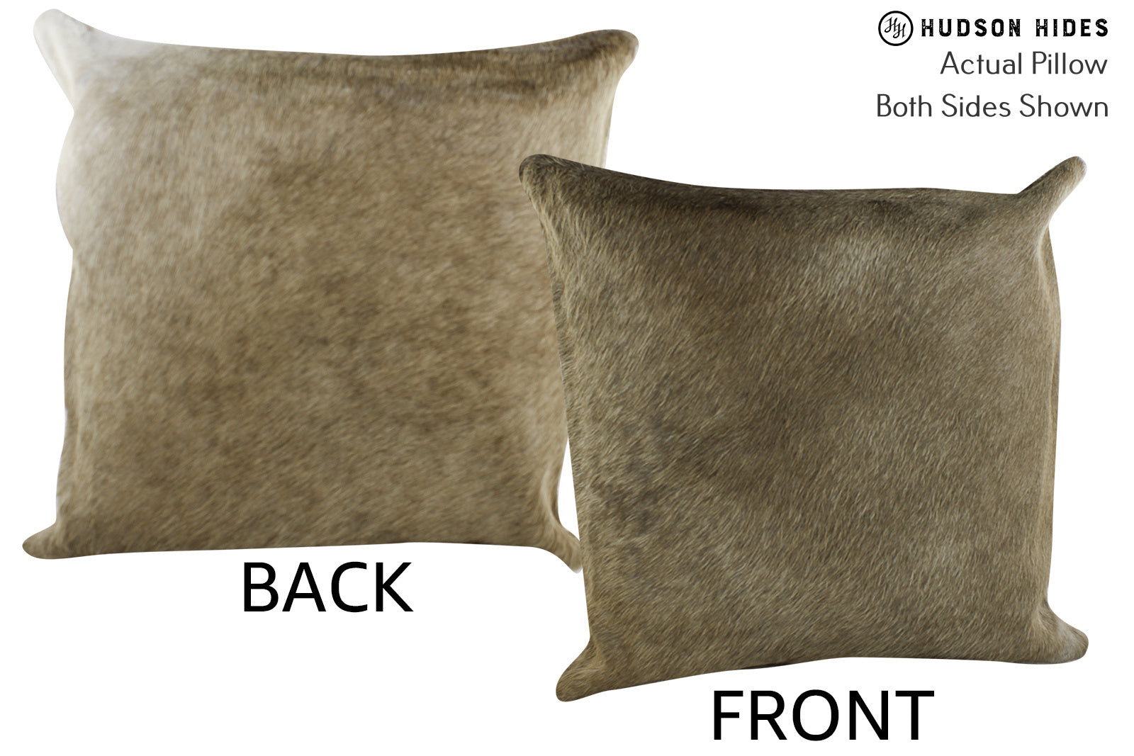 Taupe Cowhide Pillow #86705