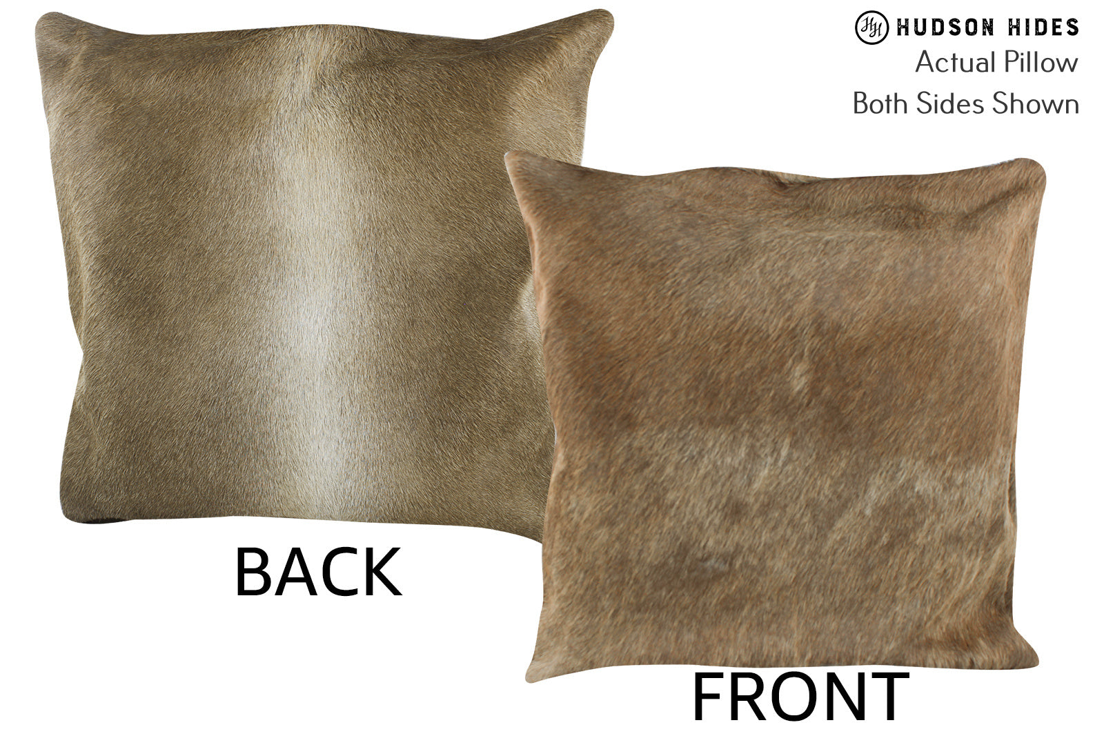 Taupe Cowhide Pillow #87236