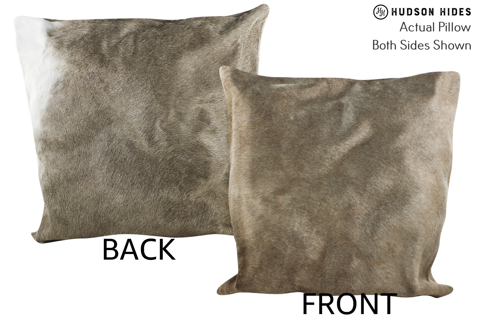 Taupe Cowhide Pillow #87256