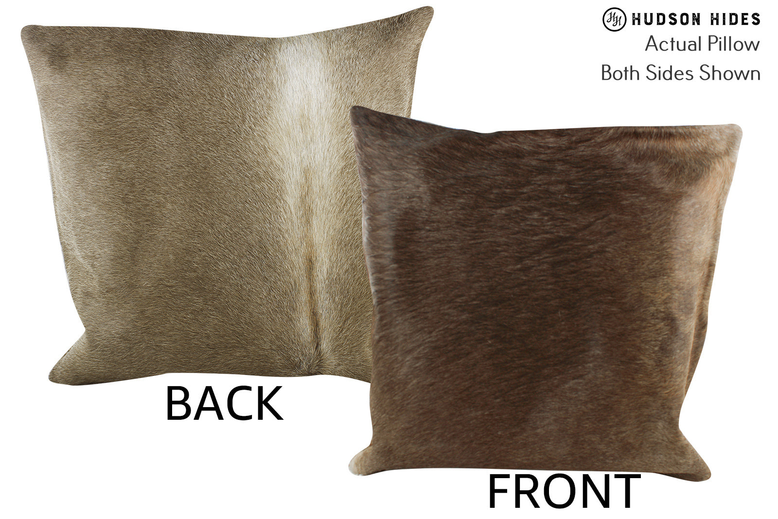 Taupe Cowhide Pillow #87296