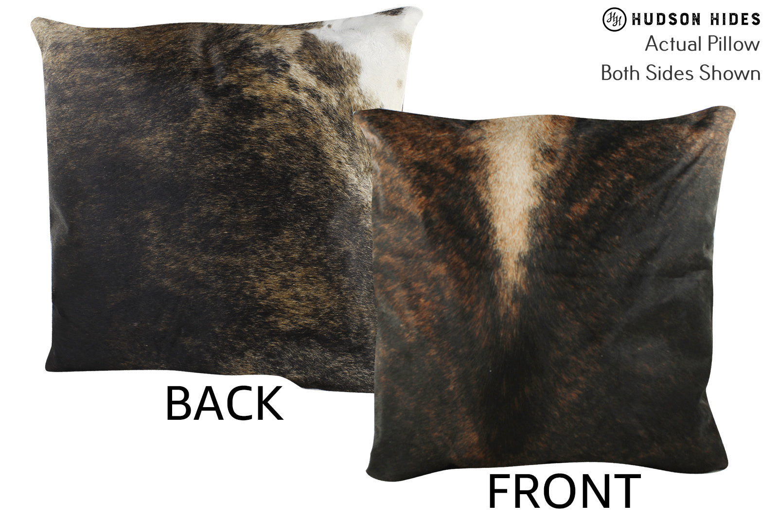 Taupe Cowhide Pillow #87394