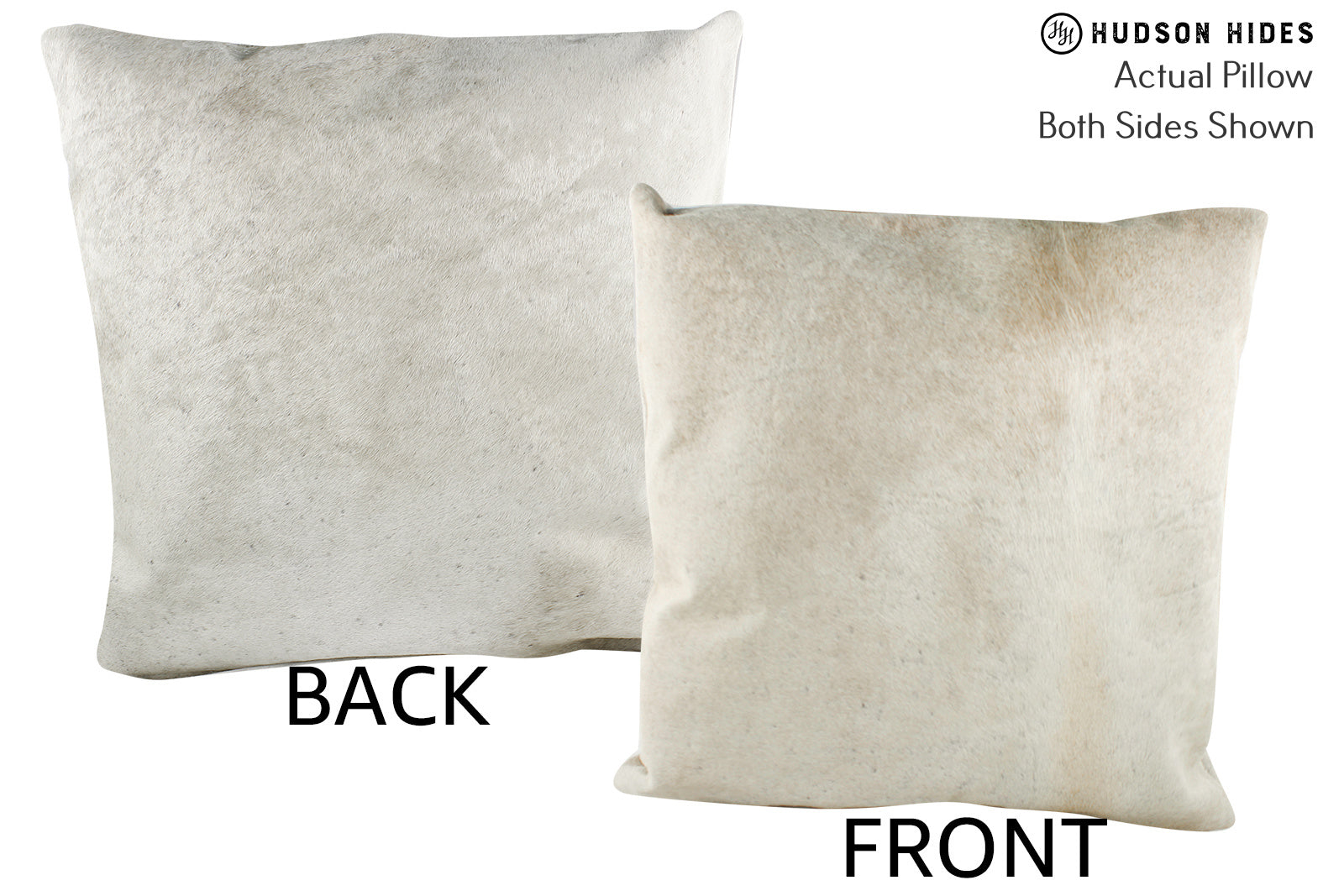 Grey Cowhide Pillow #87433