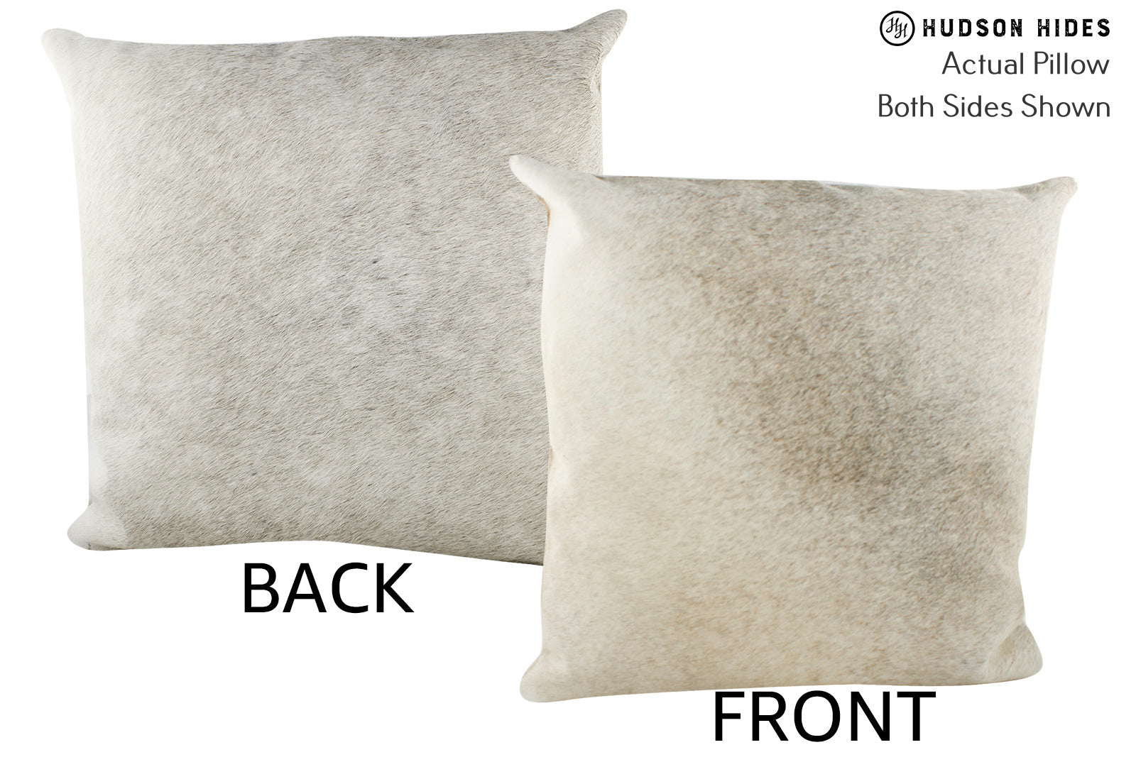 Grey Cowhide Pillow #87513