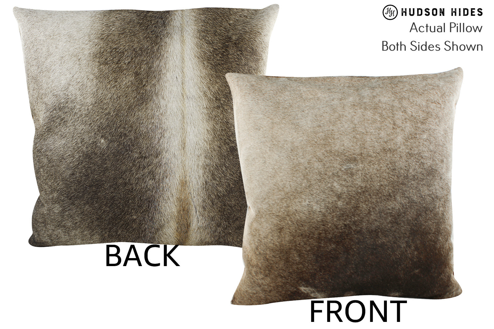 Taupe Cowhide Pillow #87532