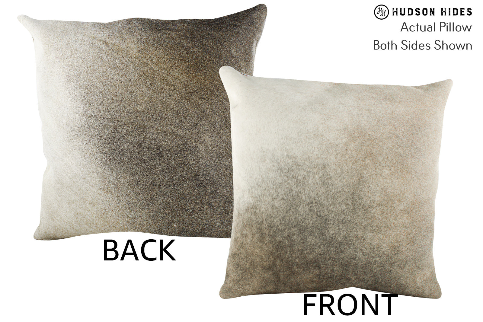 Grey Cowhide Pillow #87555