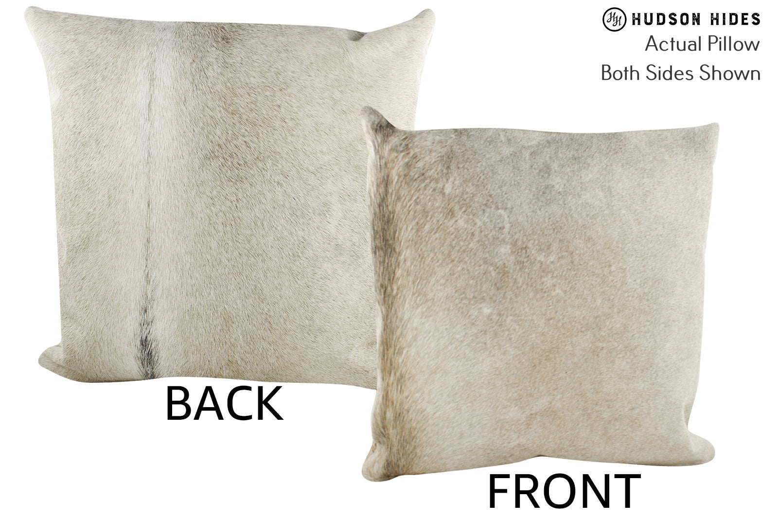 Grey Cowhide Pillow #87585