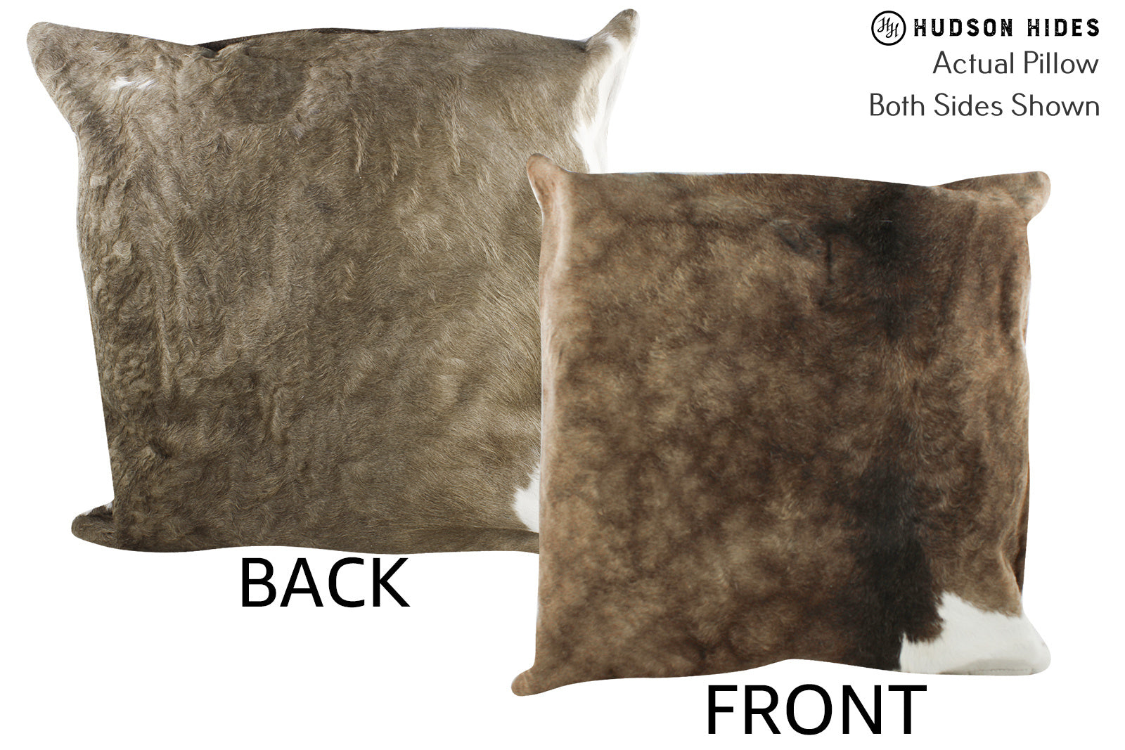 Taupe Cowhide Pillow #87624