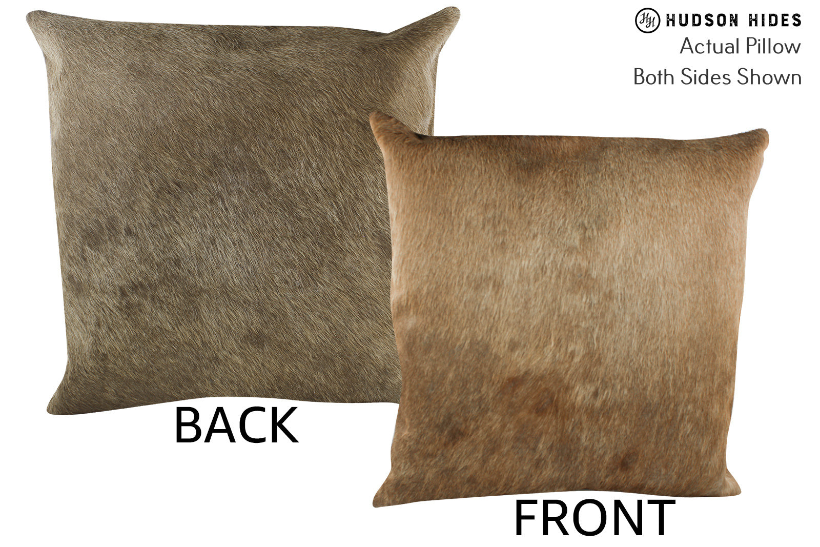 Taupe Cowhide Pillow #87627