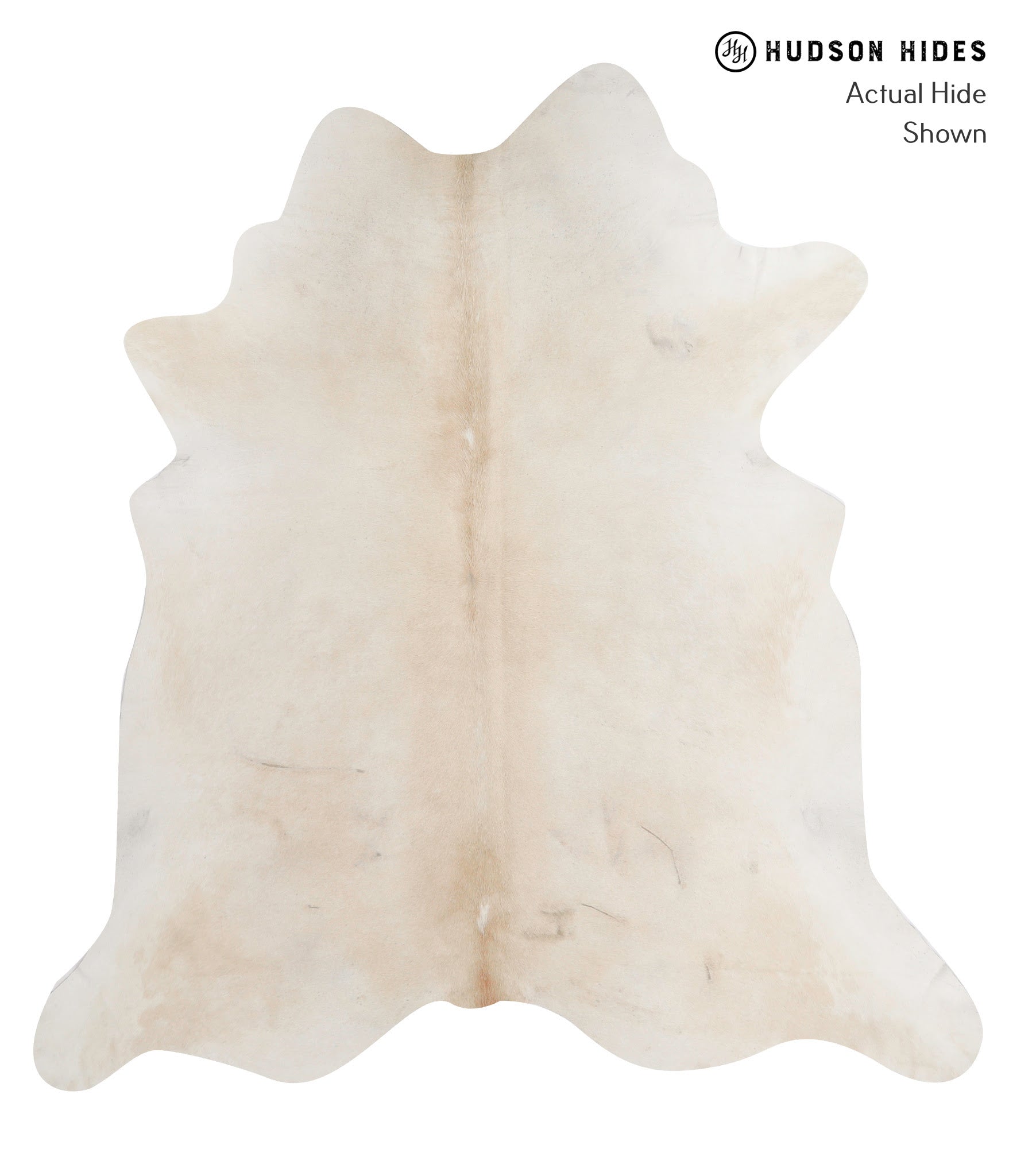 Ivory with Beige Cowhide Rug #89804