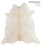 Ivory with Beige XX-Large Brazilian Cowhide Rug 7'7