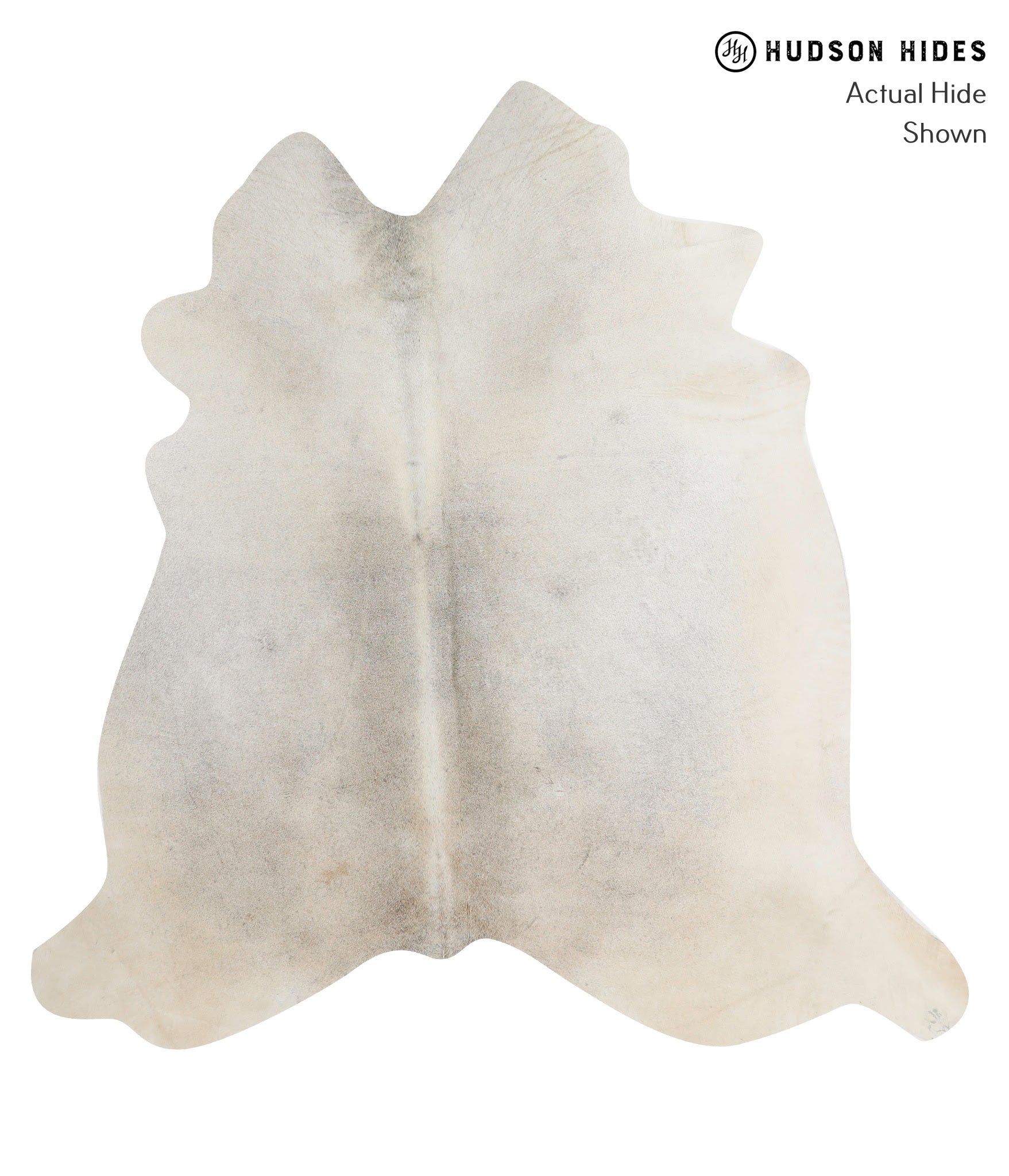 Light Grey Cowhide Rug #90380