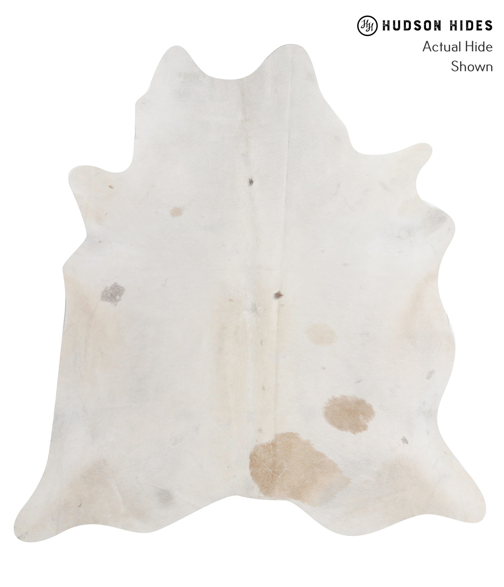 Ivory with Beige Cowhide Rug #90806