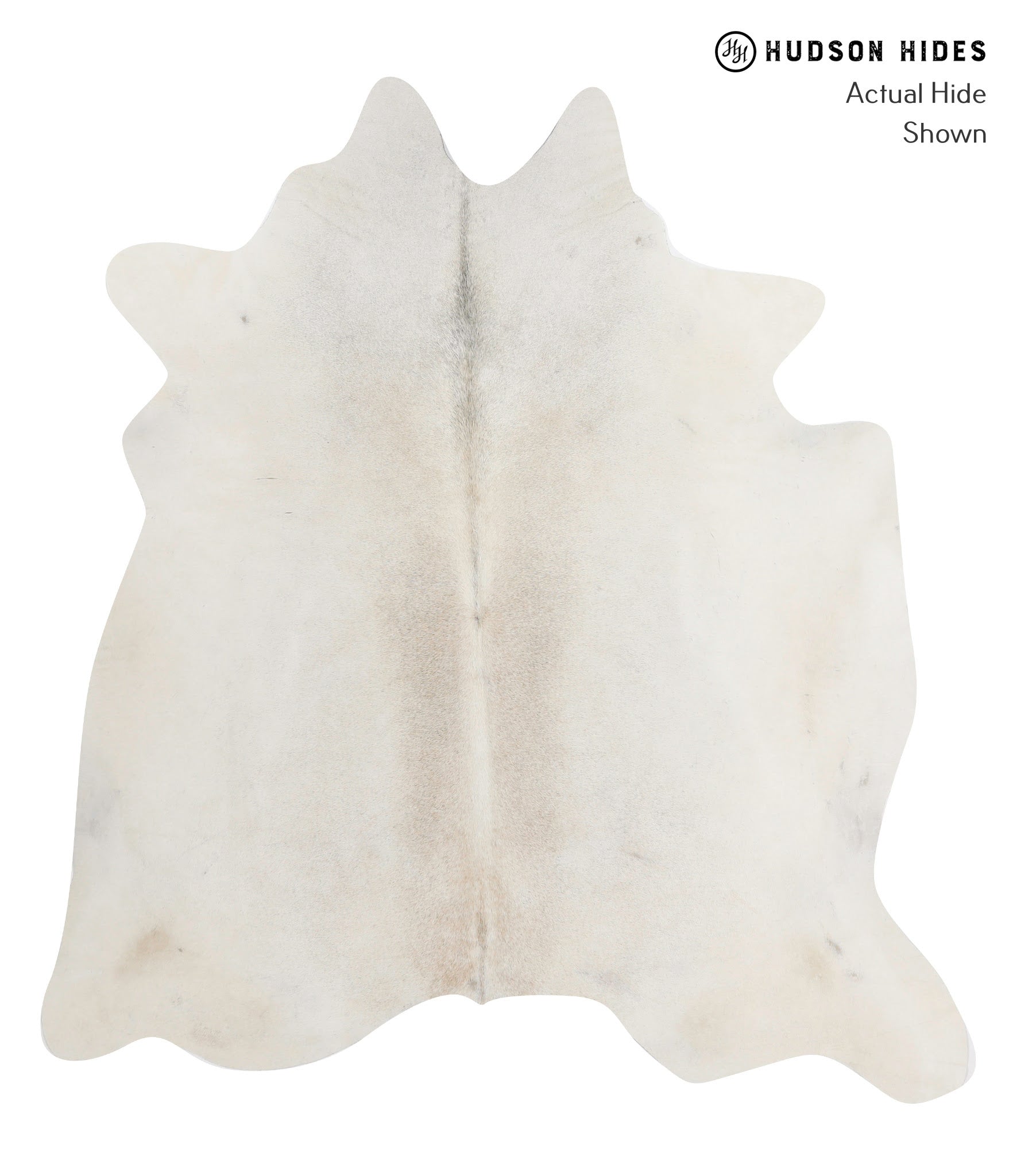 Light Grey Cowhide Rug #91084