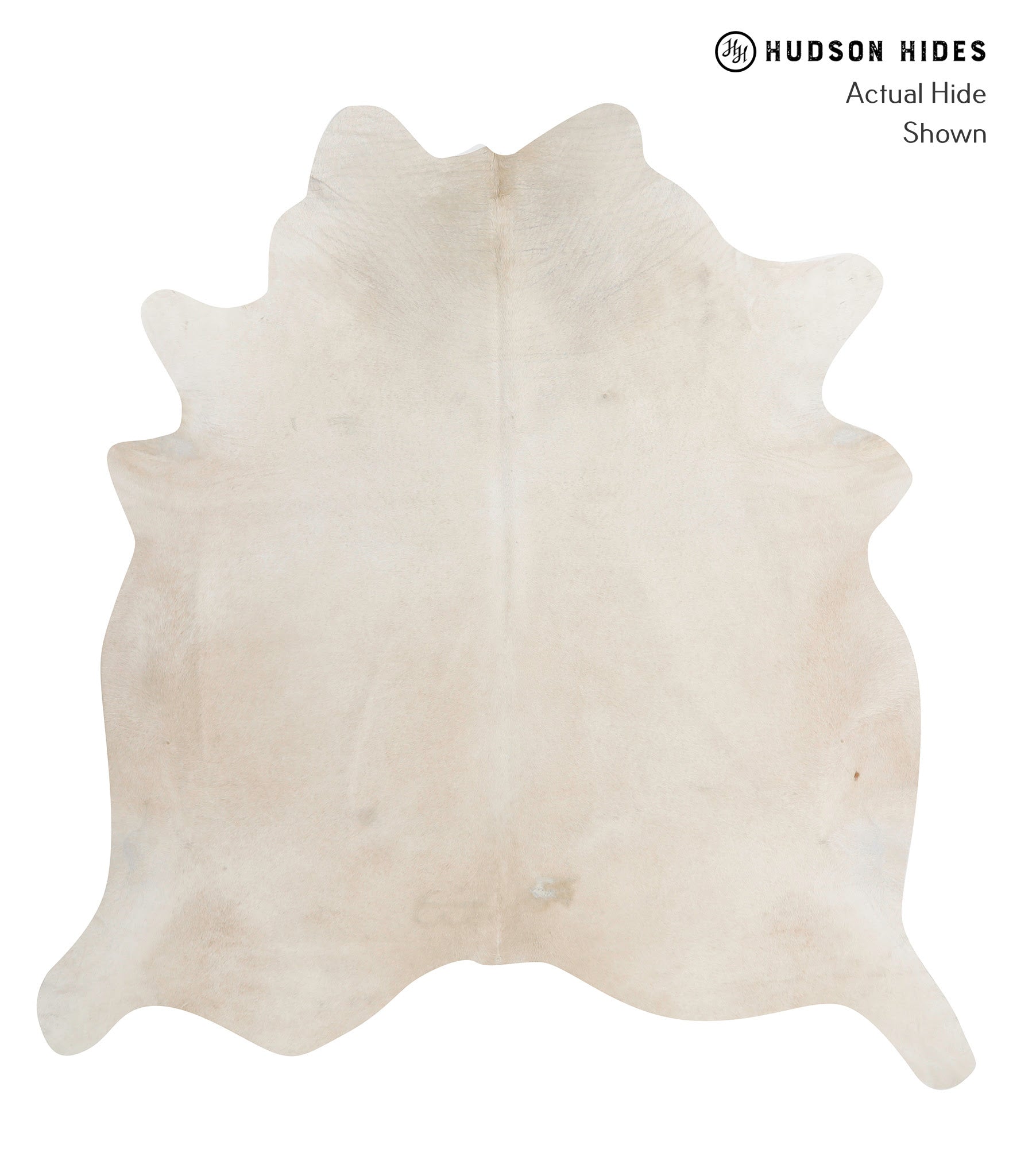 Ivory with Beige Cowhide Rug #91178