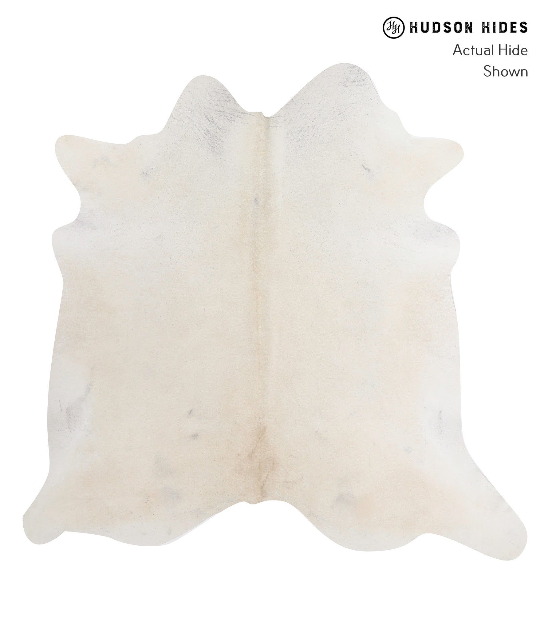 Ivory with Beige Cowhide Rug #91286