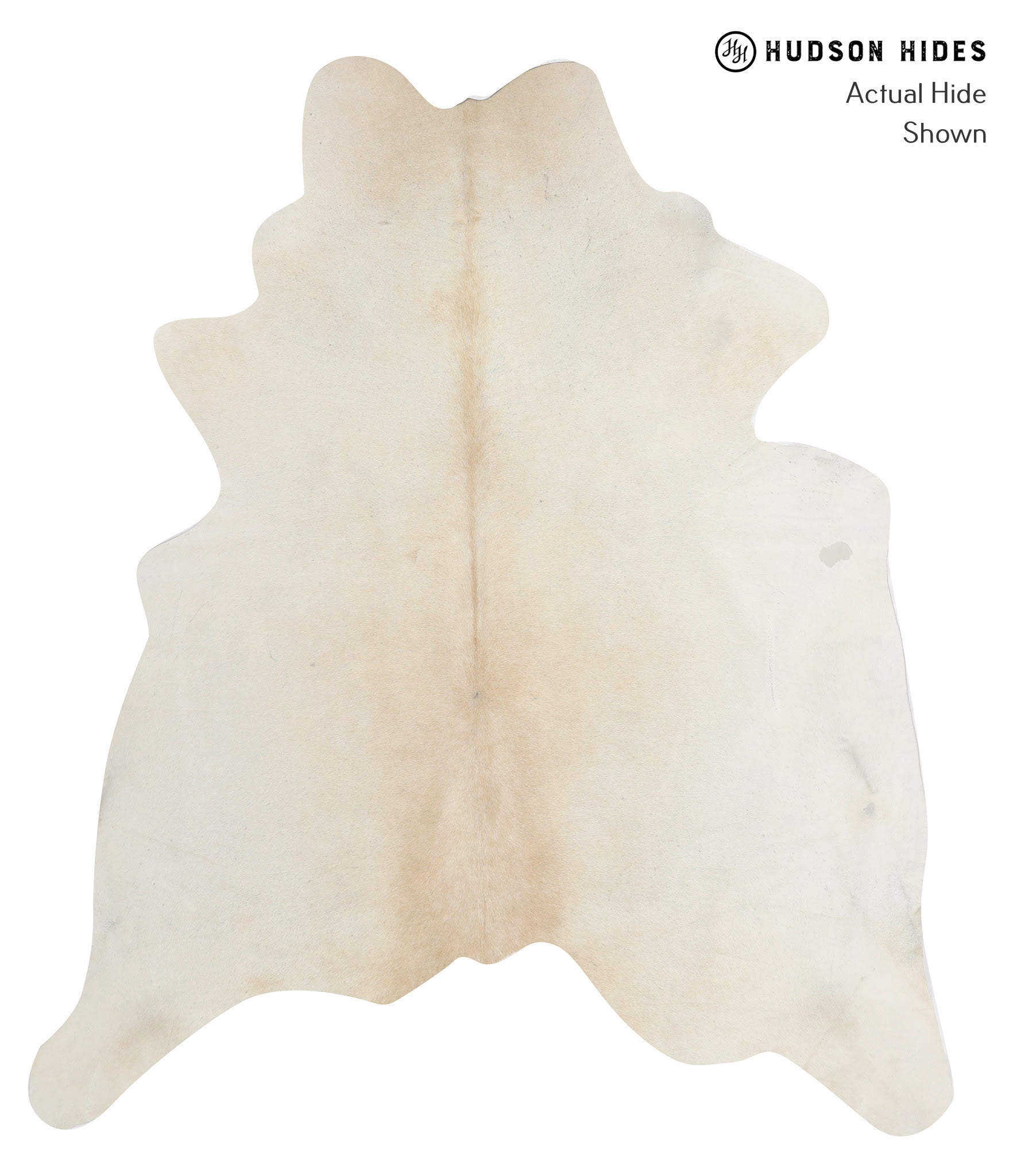 Ivory with Beige Cowhide Rug #92658