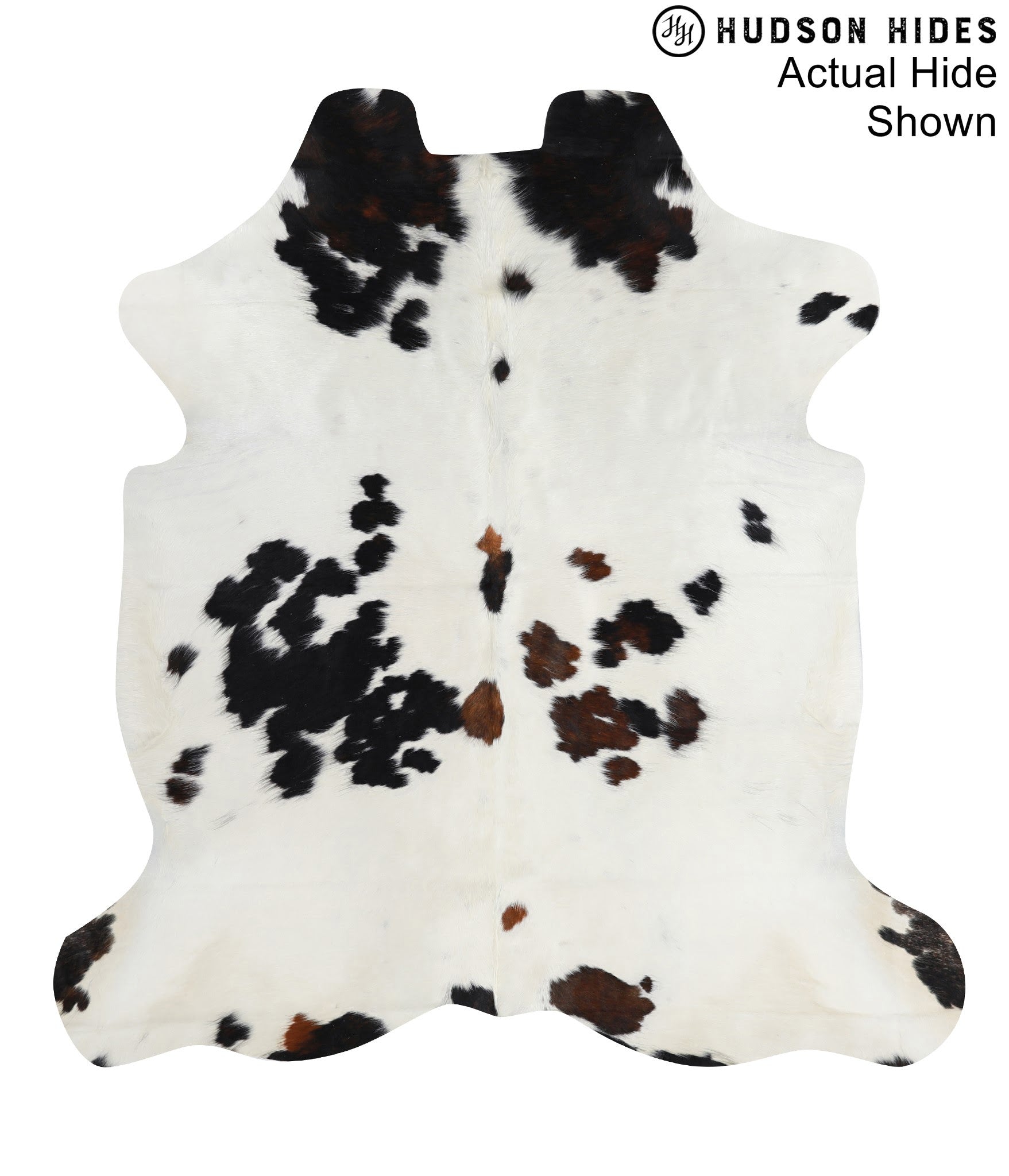 Tricolor Cowhide Rug #95202