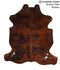 Medium Brindle X-Large European Cowhide Rug 6'9