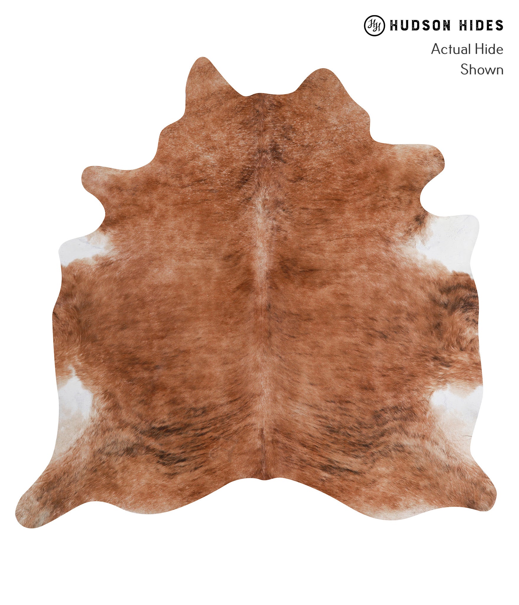 Medium Brindle Cowhide Rug #A3389