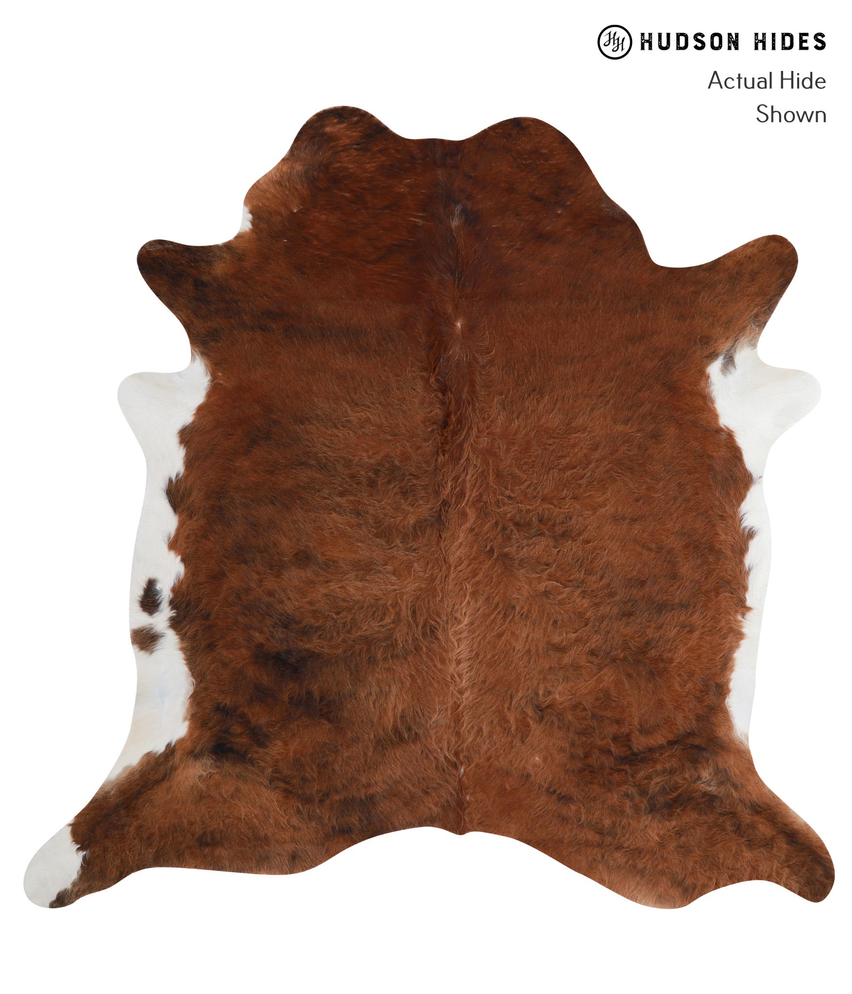 Medium Brindle Cowhide Rug #A3413