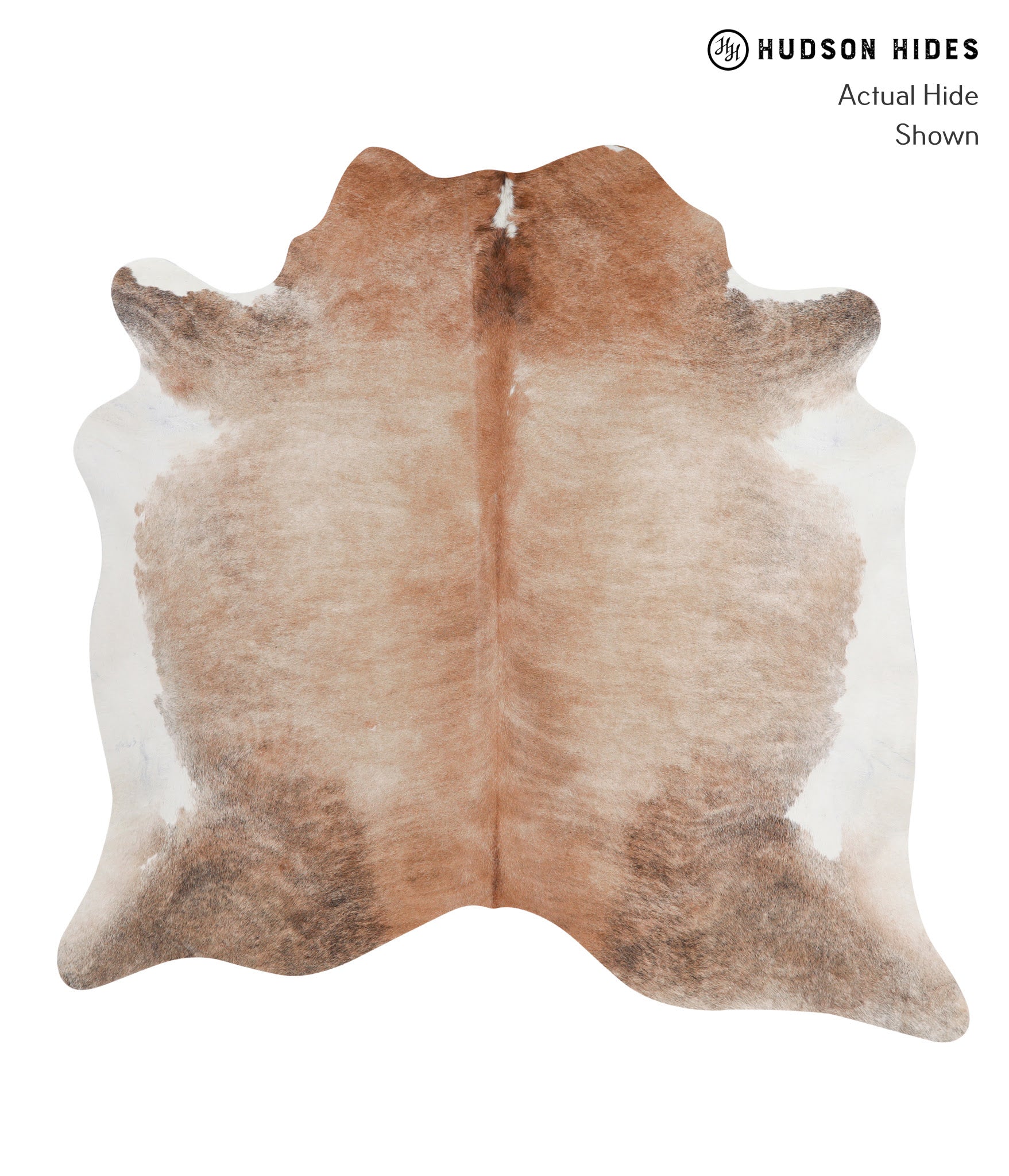 Light Brindle Cowhide Rug #A3467