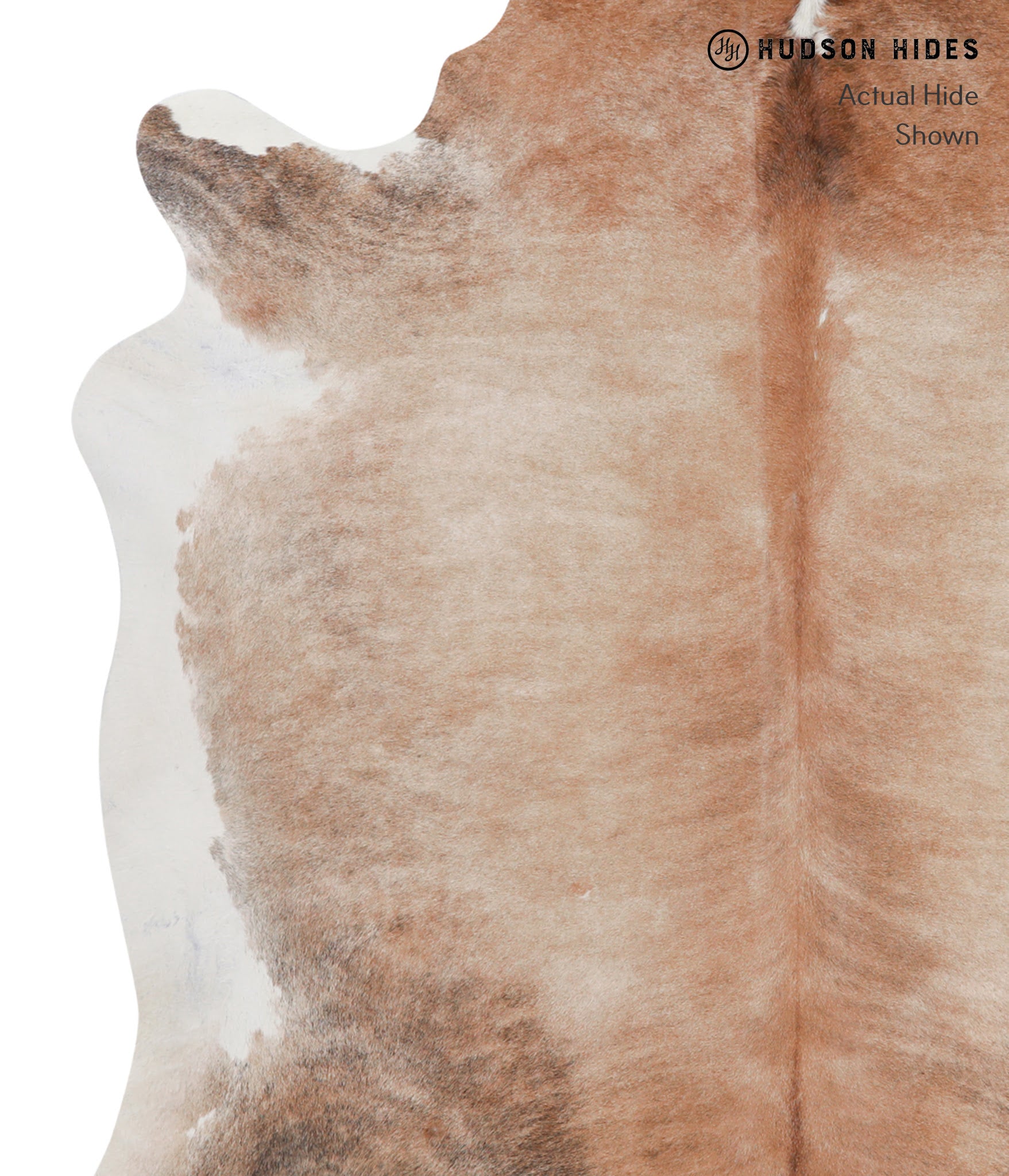 Light Brindle Cowhide Rug #A3467